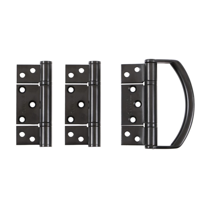 Tommafold Black Hinge Handle Set