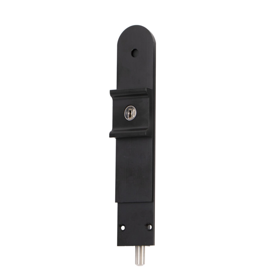 Tommafold Black Straight Locking Flush Bolts