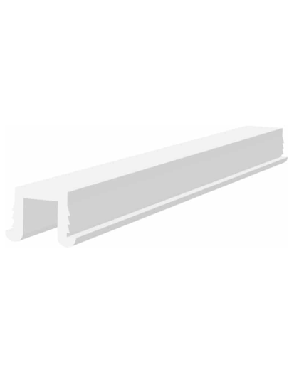 Series Mini 3m White Top Track PVC Guide Channel