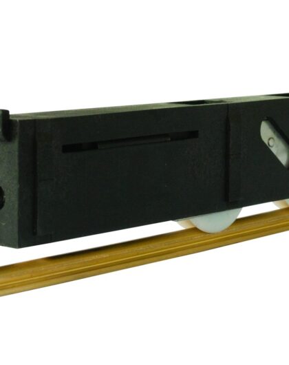 Tommaslide bottom roller unit, twin nylon wheel, 90kg capacity