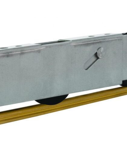 Tommaslide bottom roller unit, stainless steel cased, twin wheel, 300kg capacity