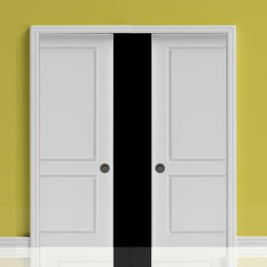 Double sliding door kit