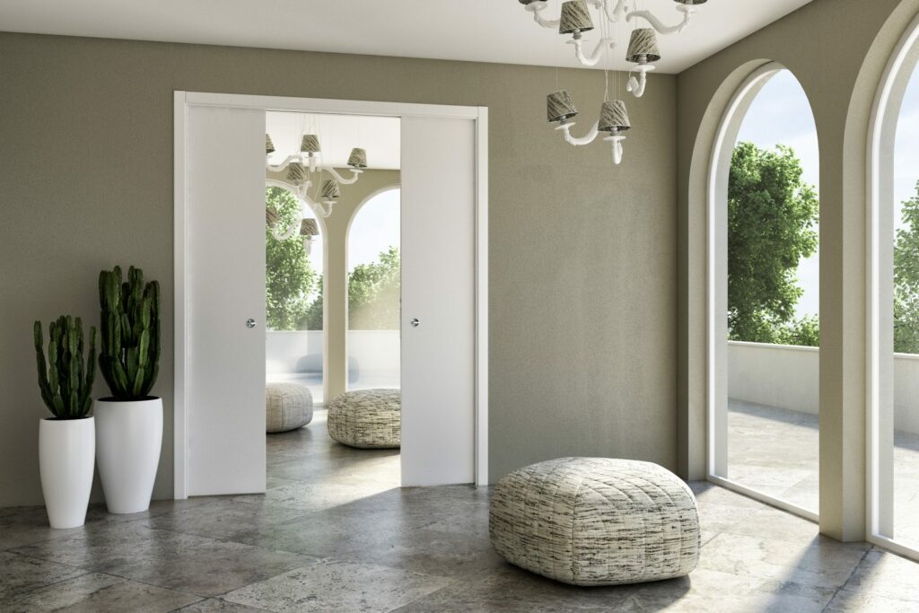 Double pocket door kit
