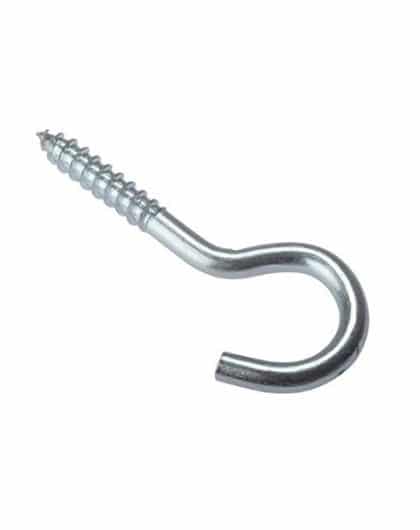 Multirail Screw In Hook BZP 6.0mm x 80mm