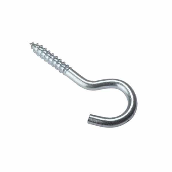 Multirail Screw In Hook BZP 6.0mm x 80mm