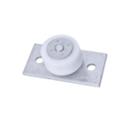 Series 2000 50mm Diameter Nylon Bottom Guide Roller, On Flat Steel Plate