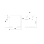 Series 300 st/st 316 grade weld on bracket 47830 - Spec