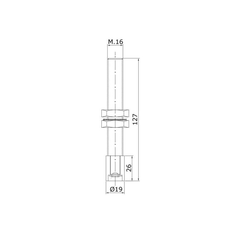 Series St/St 316 Grade Bottom Guide Roller With Thread 300-791 Spec
