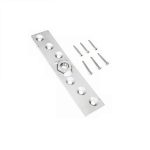 Series St/St 316 Grade Suspension Plate Set for Wooden Doors, Pair - 450-46011