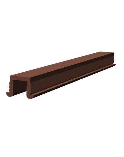 Series Mini 3m Brown Top Track PVC Guide Channel