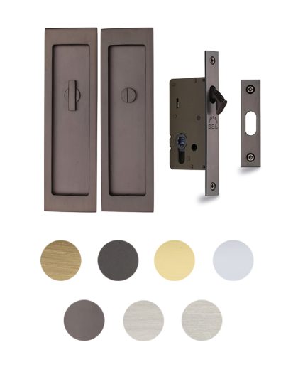 Flush Pull Privacy Set 197mm C1877-MB