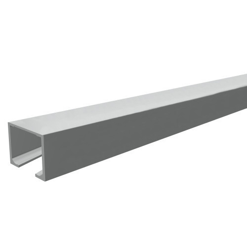 a long metal beam with a white background