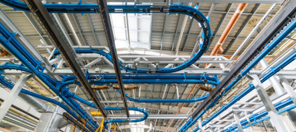 Overhead conveyer system